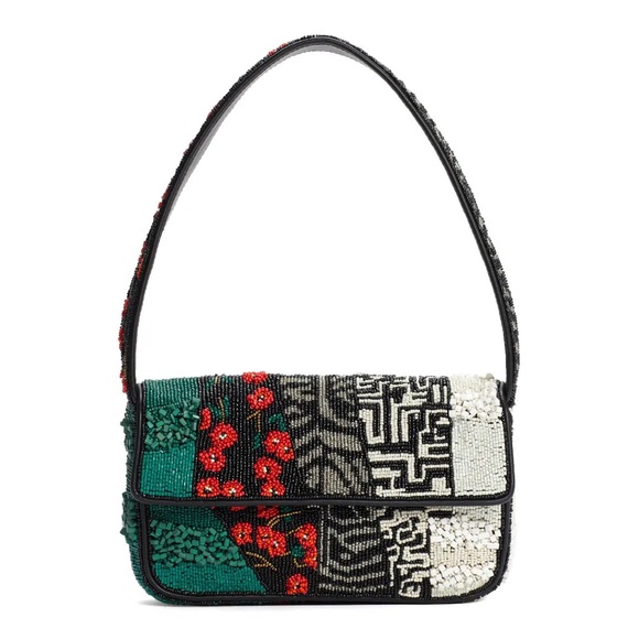 STAUD Handbags - STAUD BEADED TOMMY BAG
